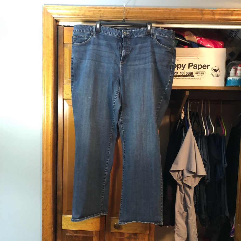 Sonoma bootcut blue jeans